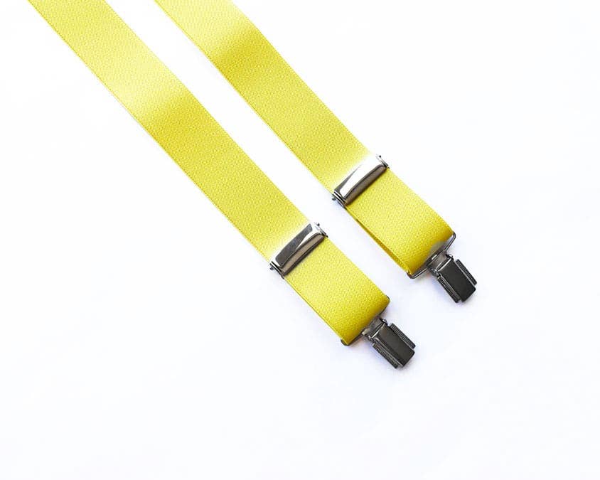 Potenciano Group SL - Wholesale Suspenders - Unisex - Ref. 500.30 - Basic Colored Suspenders - by Layos0