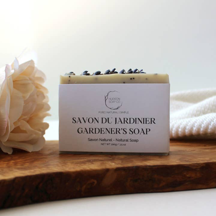 GARDENER'S SOAP | natural soap for wholesale by Hudson Soap Co