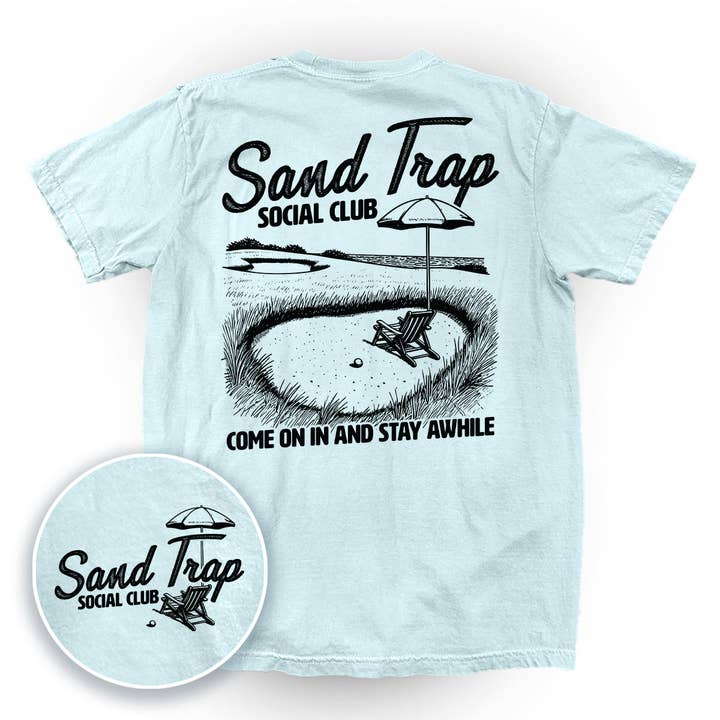Sand Trap Social Club (Back Print) for wholesale by Let's Get This Thread