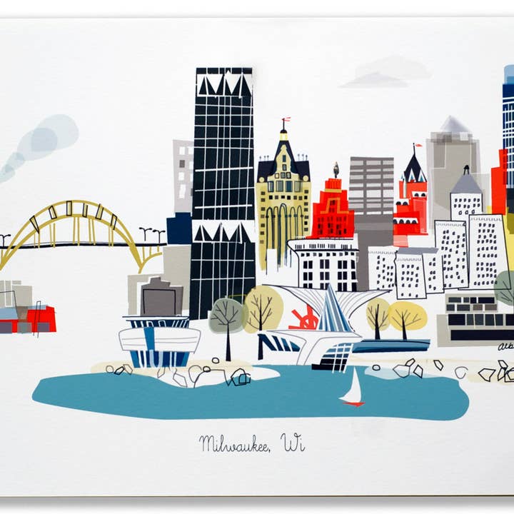 Albie Designs - Wholesale Art Print - Milwaukee, WI