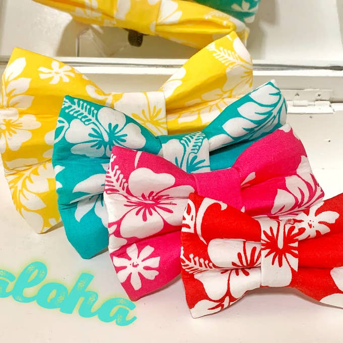 The Bowfessional Inc. - Wholesale Vlinderdas - Kat/Hond - Aloha vlinderdas