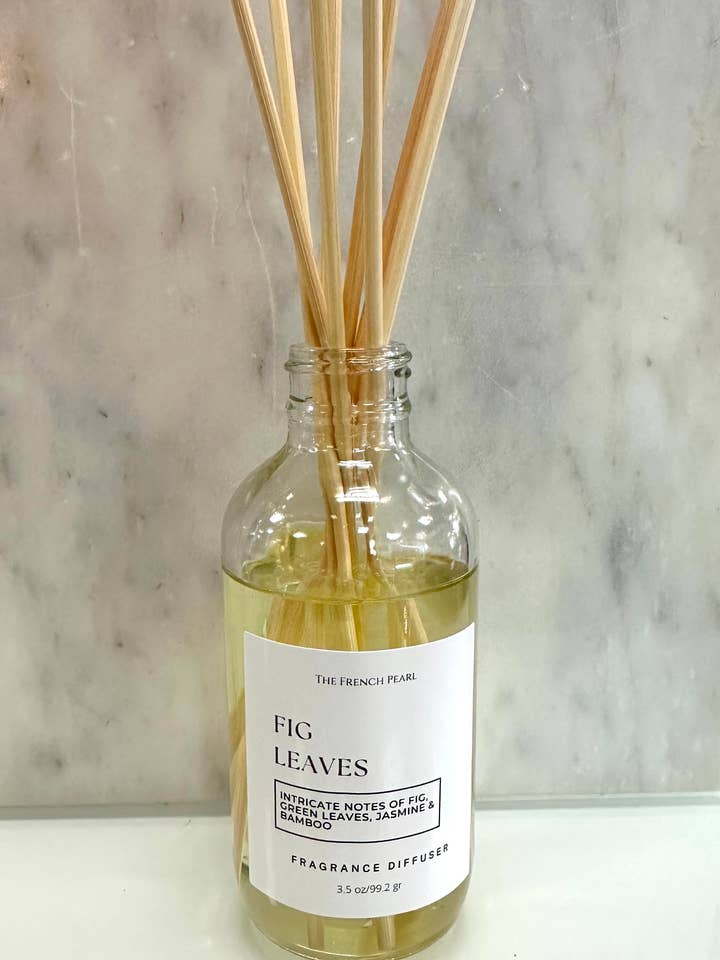 Fig Leaves Home Fragrance Reed Diffuser for wholesale by The French Pearl
