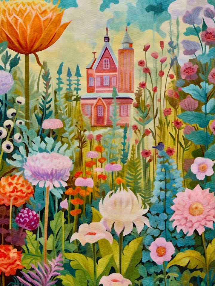 Whimsical Gardens: My happy place | Fripperies Map for wholesale by Fripperies