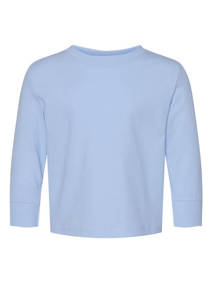 Total Apparel - Wholesale T-Shirt - Kids - Rabbit Skins Toddler Long-Sleeve Blank T-Shirt | 331112