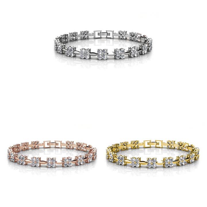 Sweet Bracelets - Gold, Rose Gold, Silver, and Crystal for wholesale by CARALI / MYC Paris