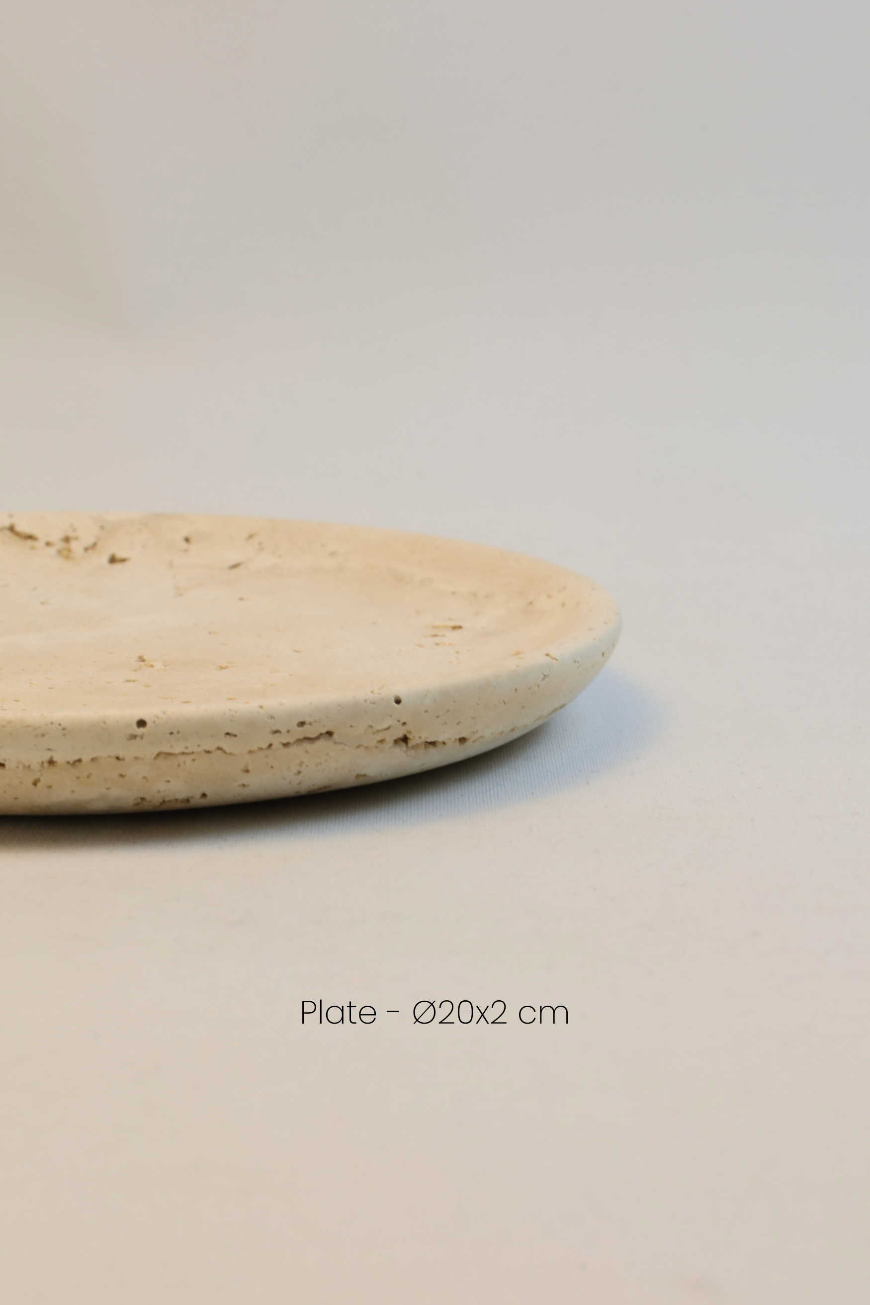 PIETRA DI CASA - Venta al por mayor Conjuntos de vajilla - Set de platos y cuencos de travertino hechos a mano | Cesta de fruta | Pascua10