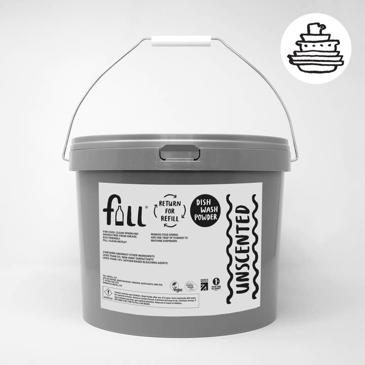Dishwash Powder 10kg Refill & Returnable for wholesale by FILL REFILL CO
