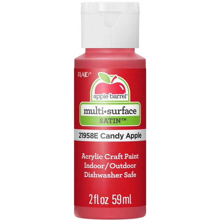 Plaid Crafts - Wholesale Acrylic Paint - Apple Barrel ® Multi-Surface Satin Acrylic Paint - 2 oz12