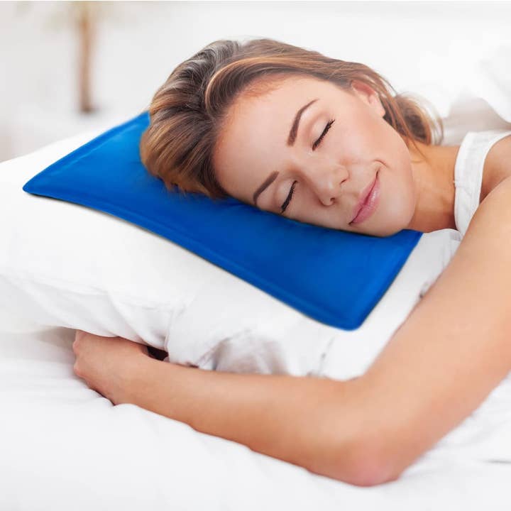 My Wholesale Warehouse – Großhandel Kopfkissen – Generise Kühlgel-Kissen - 40 cm x 30 cm - Blau