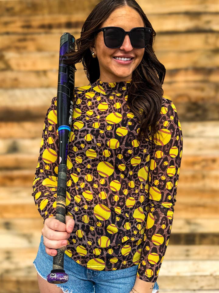 Sterling Kreek - Wholesale Blouse - Women's - Show Them How It's Done Mesh Top2