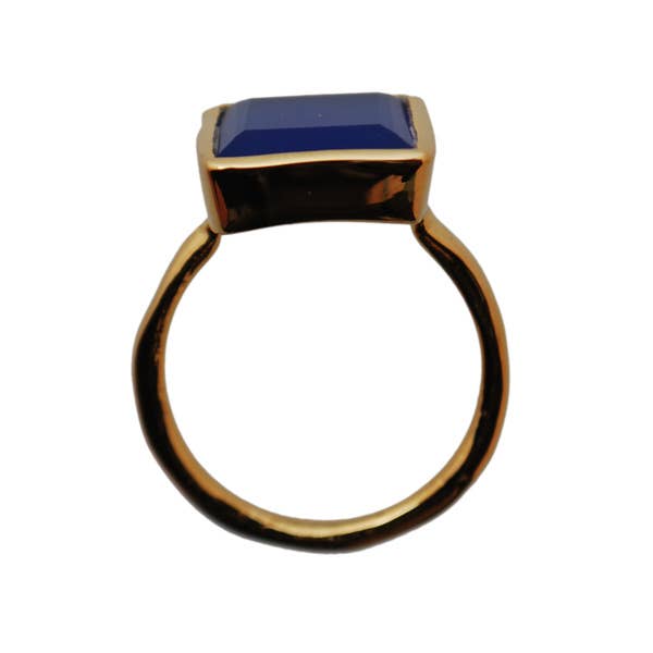 BenjaminMach - Wholesale Cocktail/Statement Ring - Square ring, Coll. Golden number1