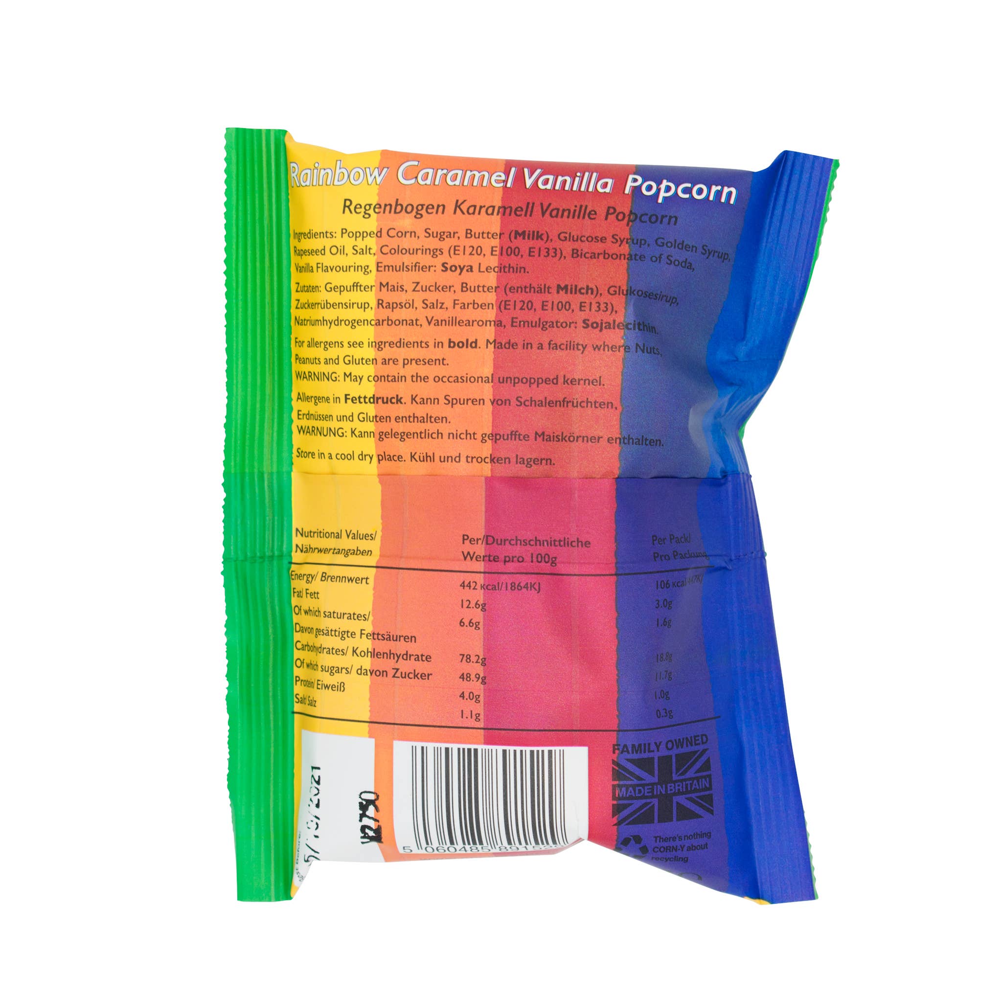 Popcorn Shed - Wholesale Popcorn - Rainbow Gourmet Popcorn Snackpakket2