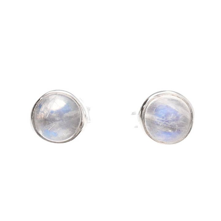 Moonstone Earrings in 925 Sterling Silver for wholesale by Vives de la Cortada S.L