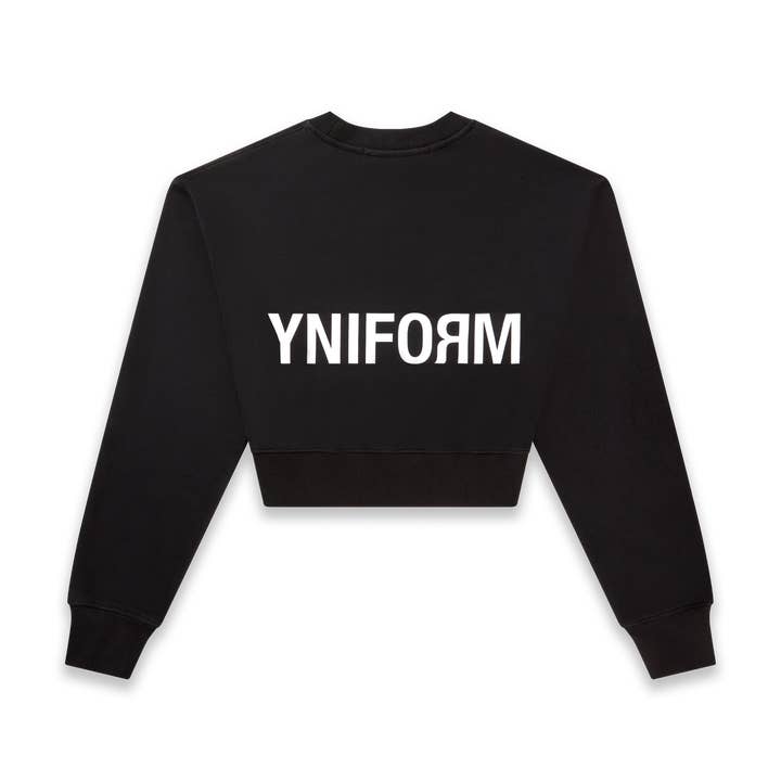 Yin Crop Sweatshirt for wholesale by YNIFORM