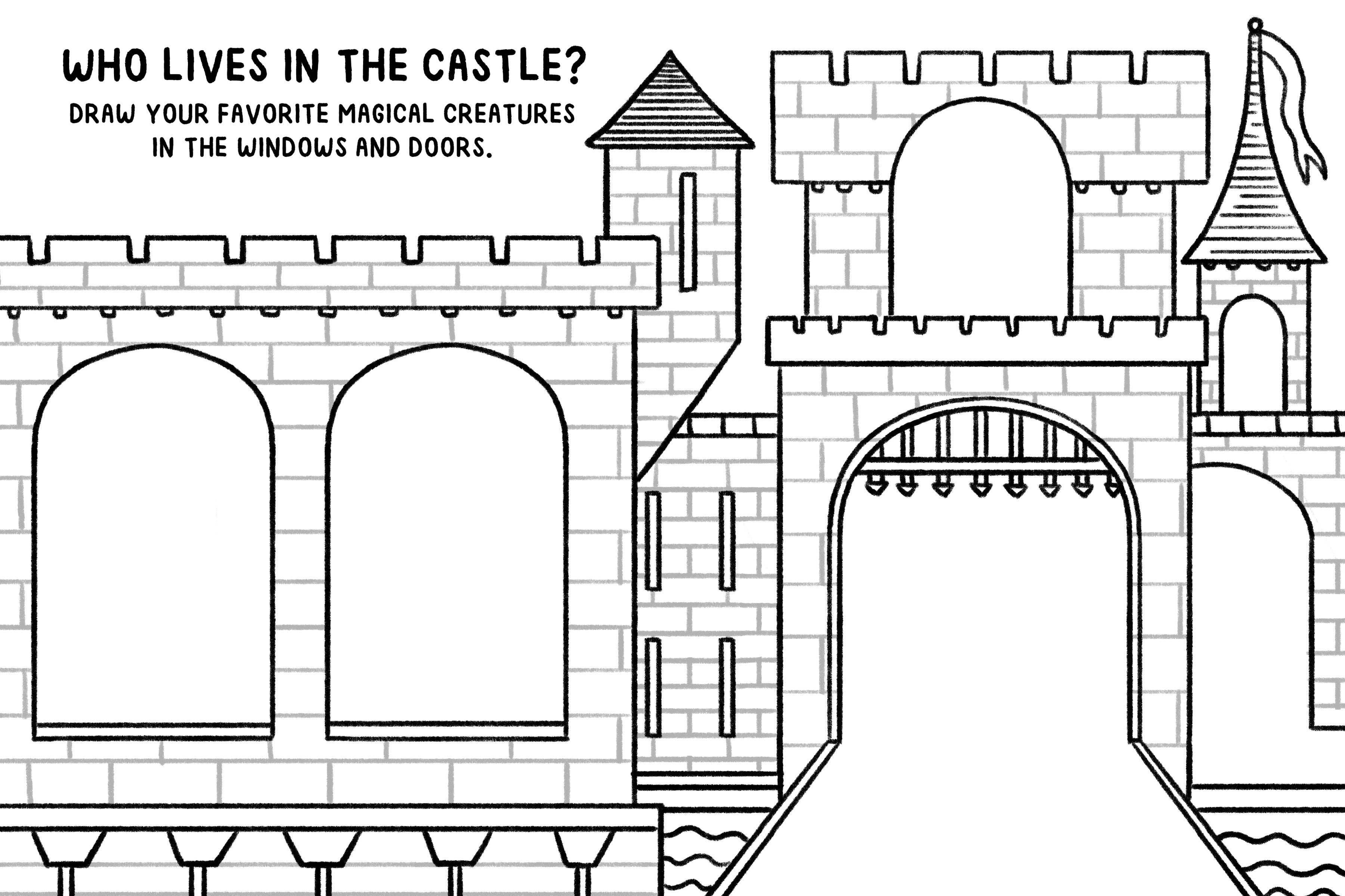 Bushel & Peck Books - Wholesale Colouring and activity book – kids and baby - Mini Doodles: Let's Draw Magical Creatures9