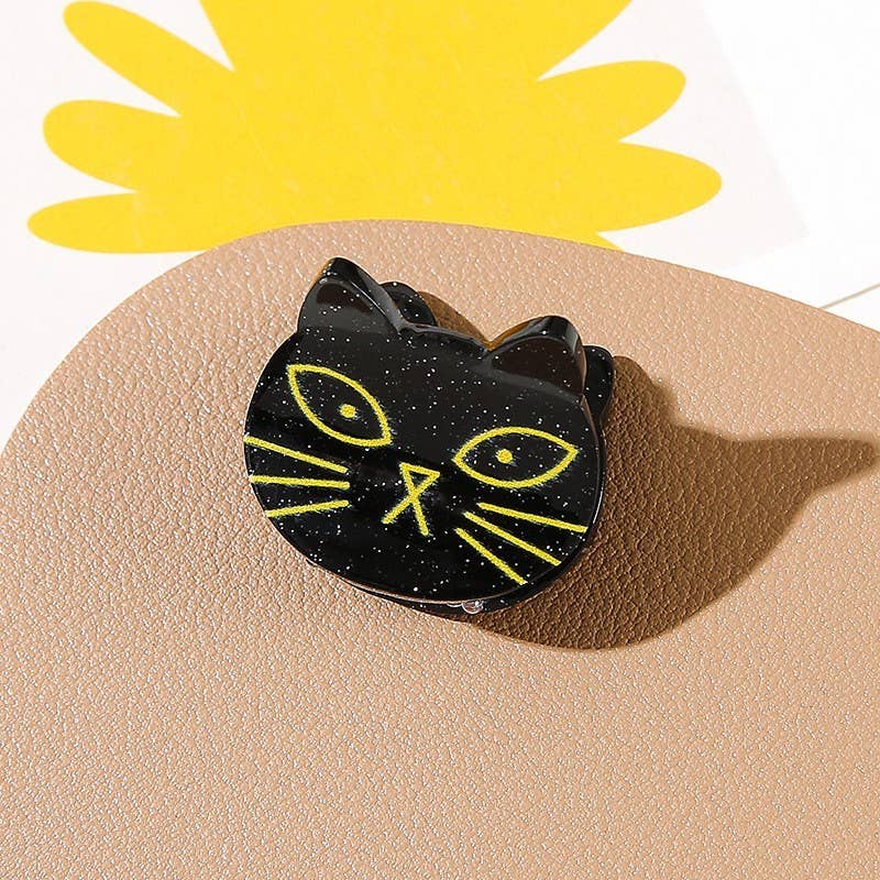 HALLOWEEN PUMPKIN GHOST SET OF 4 HAIR CLAW CLIPS | 40H973 for wholesale on Faire2