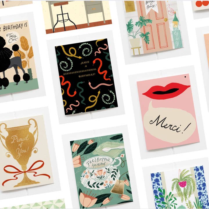 Olive & Company - Vendita all'ingrosso Biglietti di auguri - Auguri di compleanno floreale2