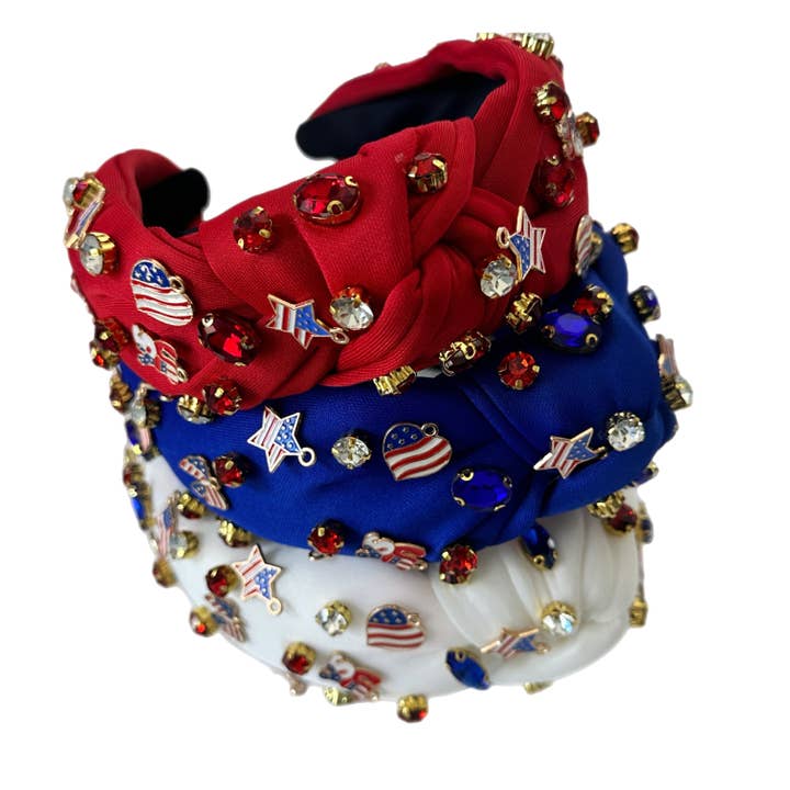 Patriotisk Glitrende Pandebånd for engroshandel hos Mercabows