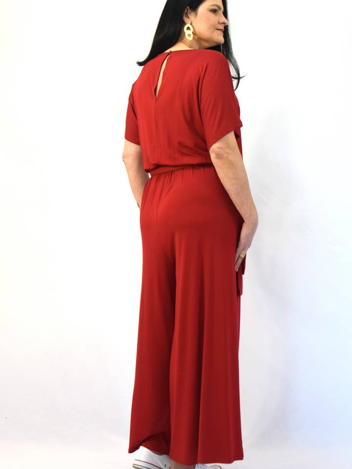 Torster & Ribeiro, Lda - CurvyShion - Wholesale Jumpsuit - Women's - Plus Size Jumpsuit GELYA - Sizes L to 6XL, 13 Summer Colors9