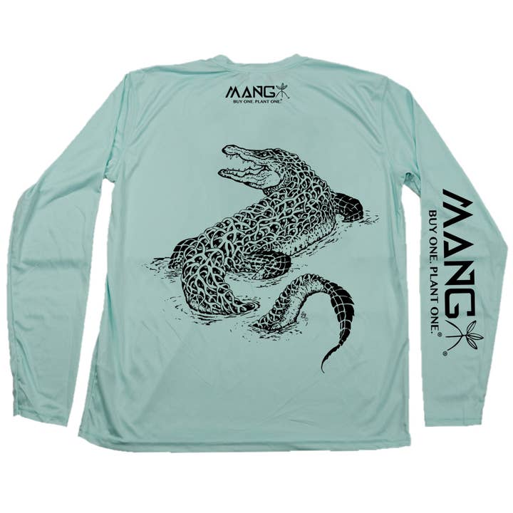 MANG – wholesale Screen printed t-shirt – unisex – Gator MANG - LS5