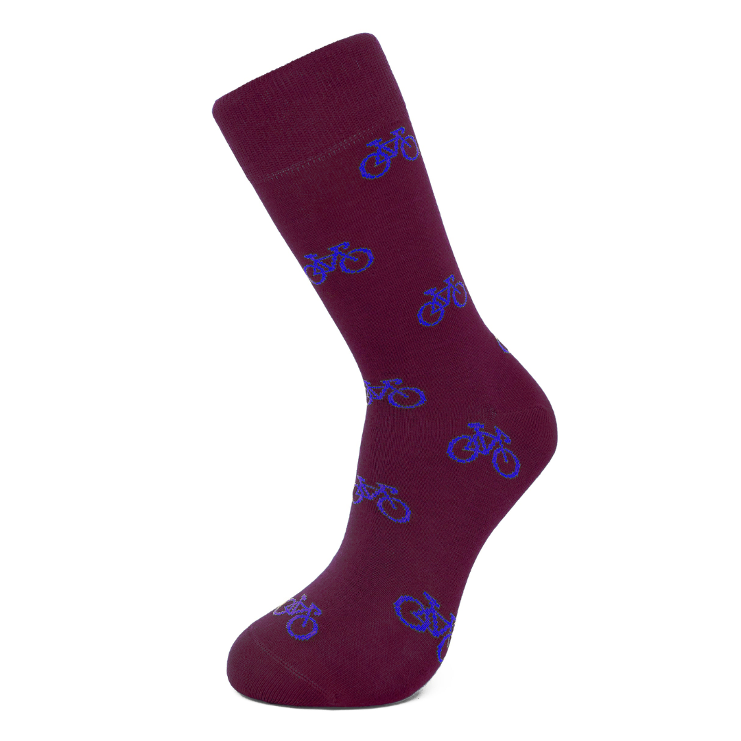 Slopes&Town - Wholesale Socks - Unisex - Gift Box Bicycles Multicolour4