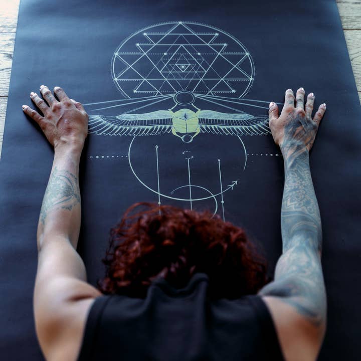 NEOCLASSICS - Wholesale Yoga Mat - Scarab Yoga Mat0