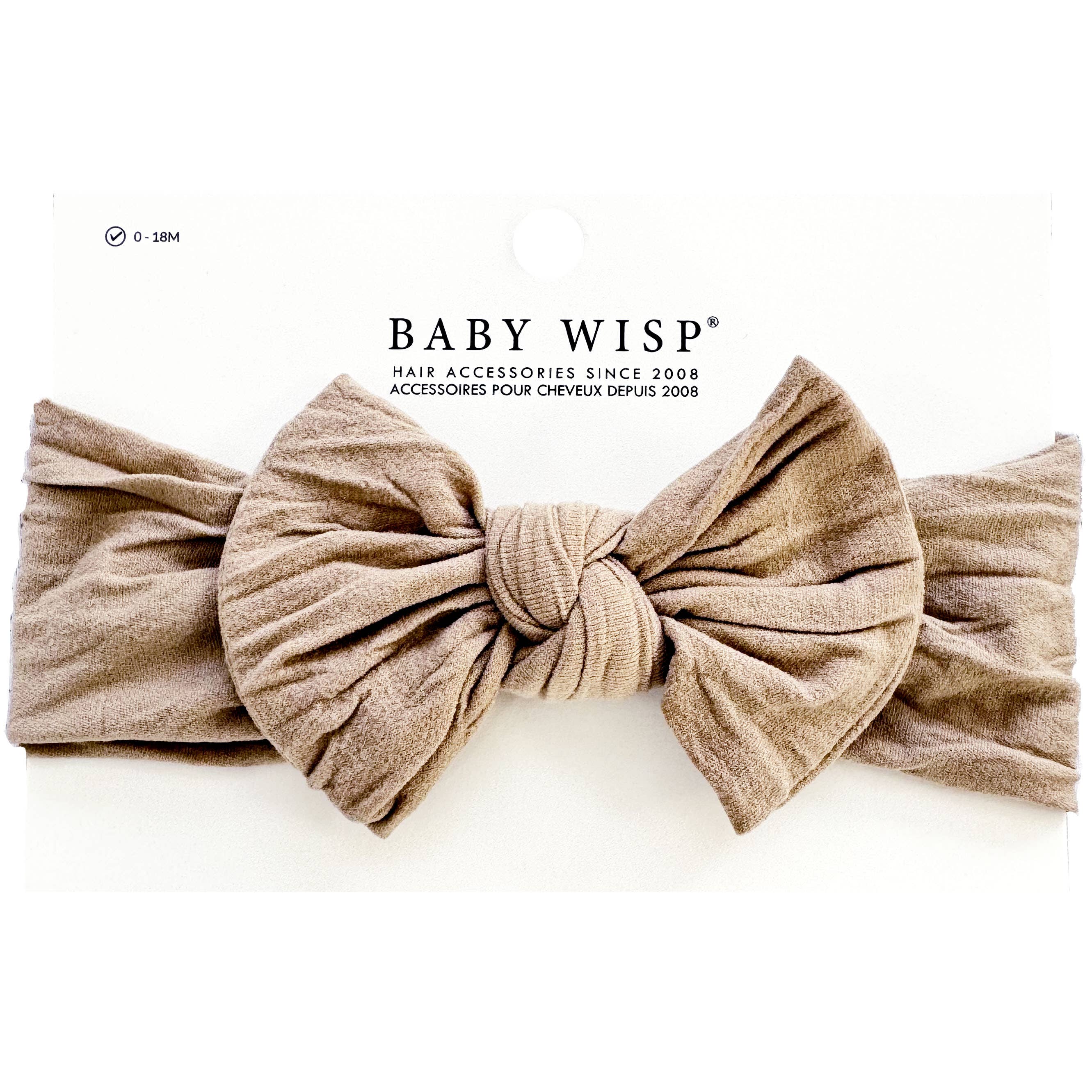 Baby Wisp - Vente Bandeau – bébé - Bandeau en nylon noué au centre pour bébé fille12