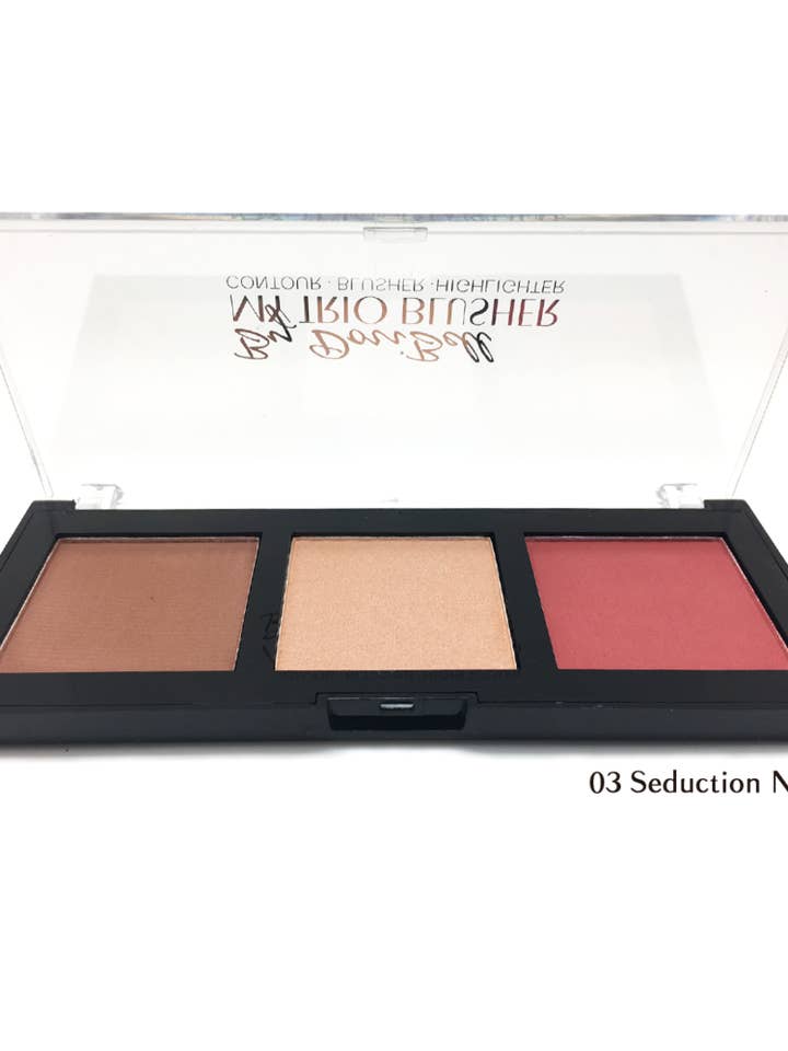 Contour MY TRIO BLUSHER palette contour blush illumin for wholesale by sesioMWorld - M·O·I Professional