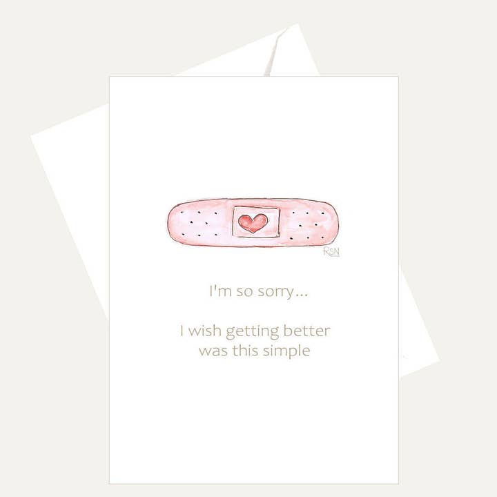 So Sorry - Wish to Get Better Was This Simple - Friend Card and other Purchase Wholesale been better. Free Returns & Net 60 Terms on Faire trending on Faire.