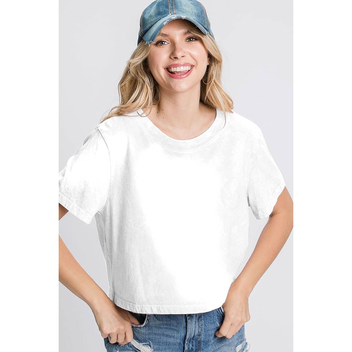 HRTandLUV - Wholesale T-Shirt - Women's - MINERAL WASHED SHORT SLEEVE GRAPHIC CROP TOP11