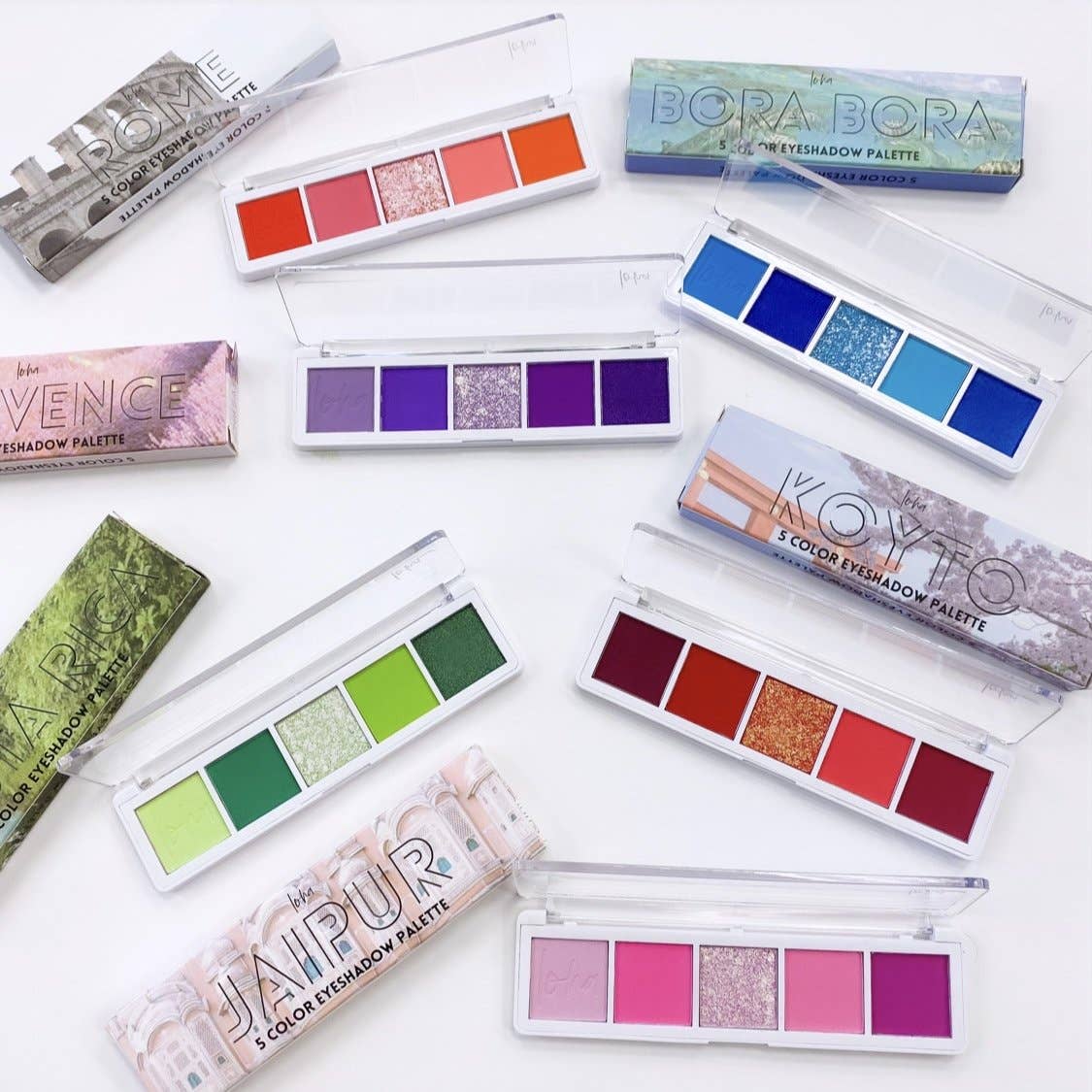 Ruby May Inc. - Vente Palettes de fards à paupières - Palette de fards à paupières 5 couleurs LOHA8