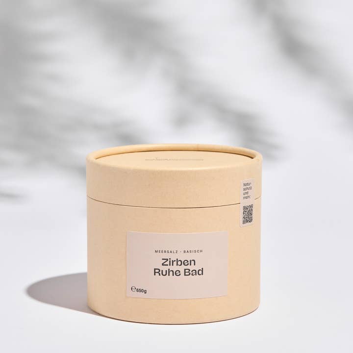 Zirbelgran havssaltbad basiskt för wholesale av Himmelgrün GmbH