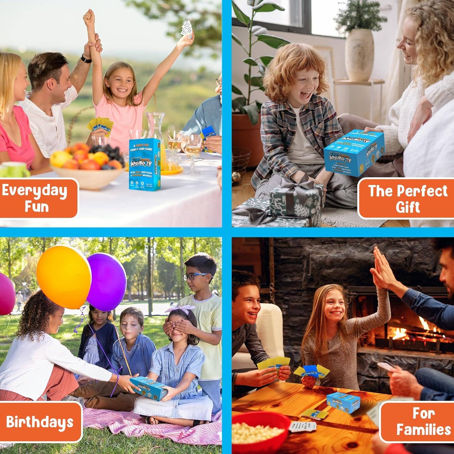 NOVELTIES WHOLESALE INC – Engroshandel Kortspil – Børn skaber absurdity-prisvindende kortspil til børn 6-125