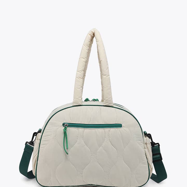 Jen & Co. - Wholesale Sports Bag - Unisex - CL2724 Banks Pickleball Two-Tone Duffle Bag6