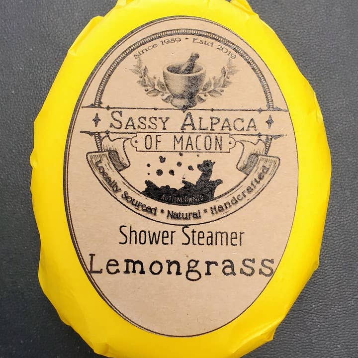 The Sassy Alpaca - Vente Bombe de douche/galet bien-être pour la douche - Pastille effervescente pour douche5