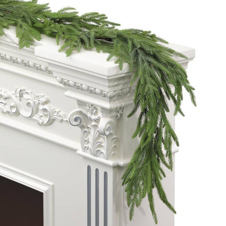 Sweet Home Deco - Wholesale Christmas Decoration - 67‘’Long Real Touch Pine Garland, Christmas Pine Evergreen