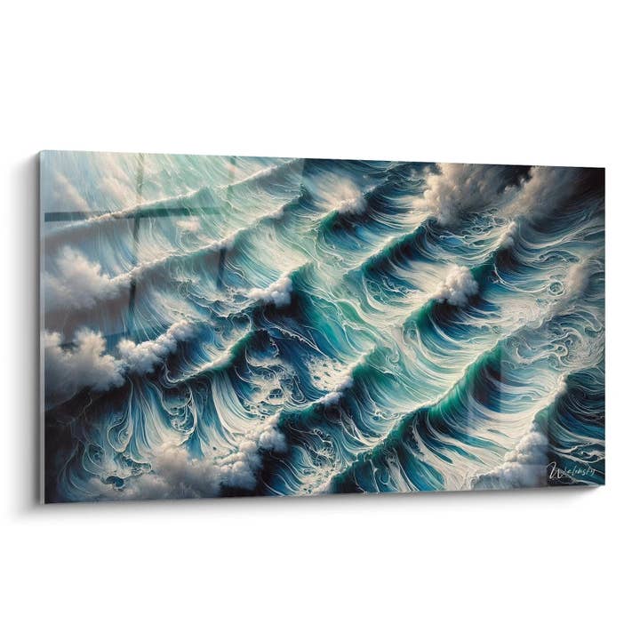 Abyssal Whispers Canvas - Sea Landscape Edition for wholesale by Walensky