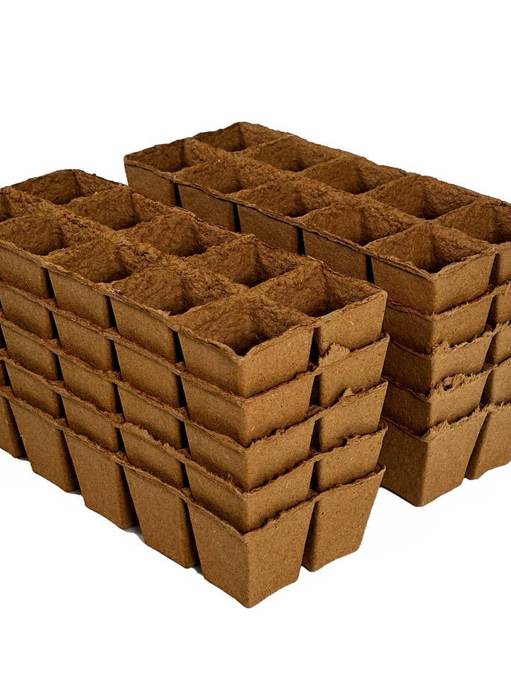NO DUTIES 2" Plantable Seed Starter Trays (100 cell) for wholesale by Daniel's Plants
