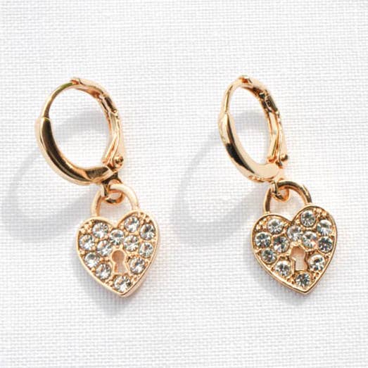 MYP | Pendientes de aro con corazón criollo para venta al por mayor de My Princess