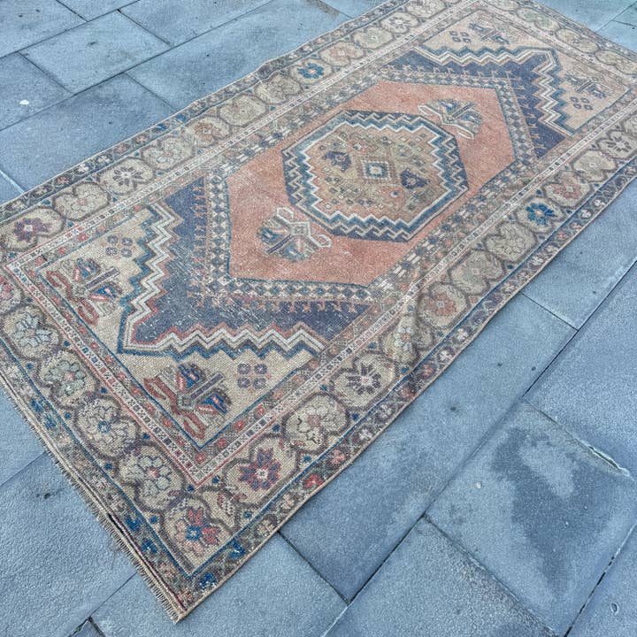 The Loom Wholesale – wholesale Matta – Vintage turkisk anatolisk matta 4x7 fot