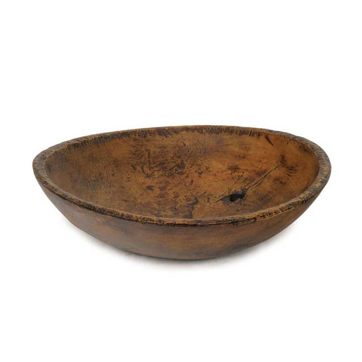 CTW Home Collection - Wholesale Decorative Plate/Dish/Bowl - Primitive Large Bowl with Hole