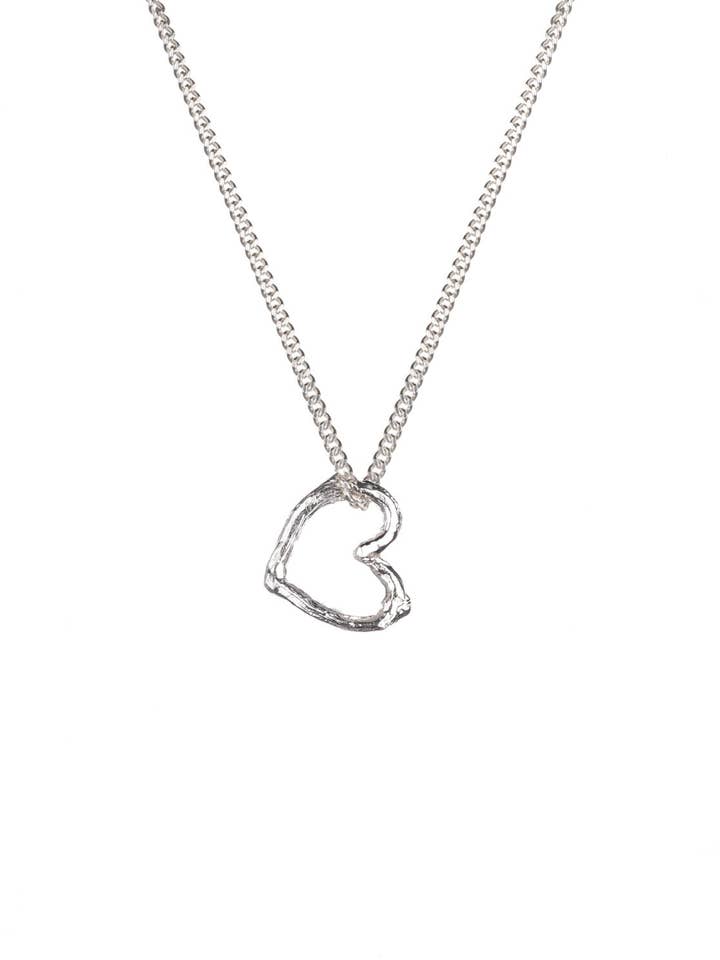 Mini Hjärt Kvist Halsband för wholesale av Amanda Coleman Jewelry