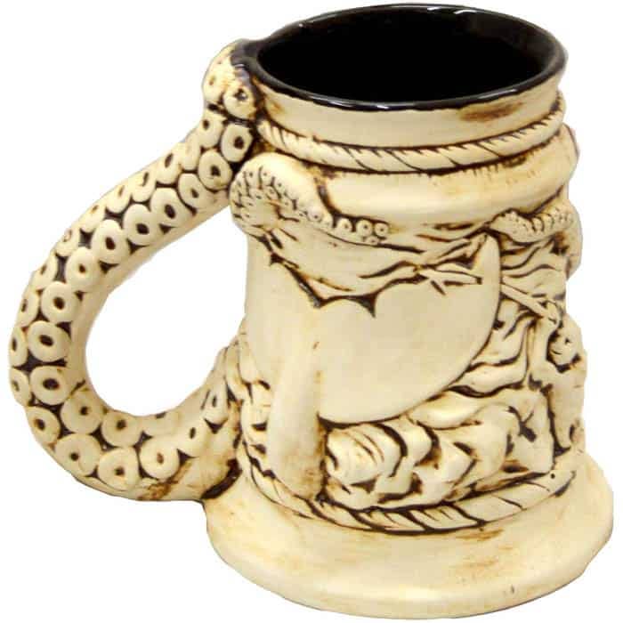 Chope Jonah de 64 oz n°2 (fabriquée sur commande) pour la vente par Always Azul Pottery