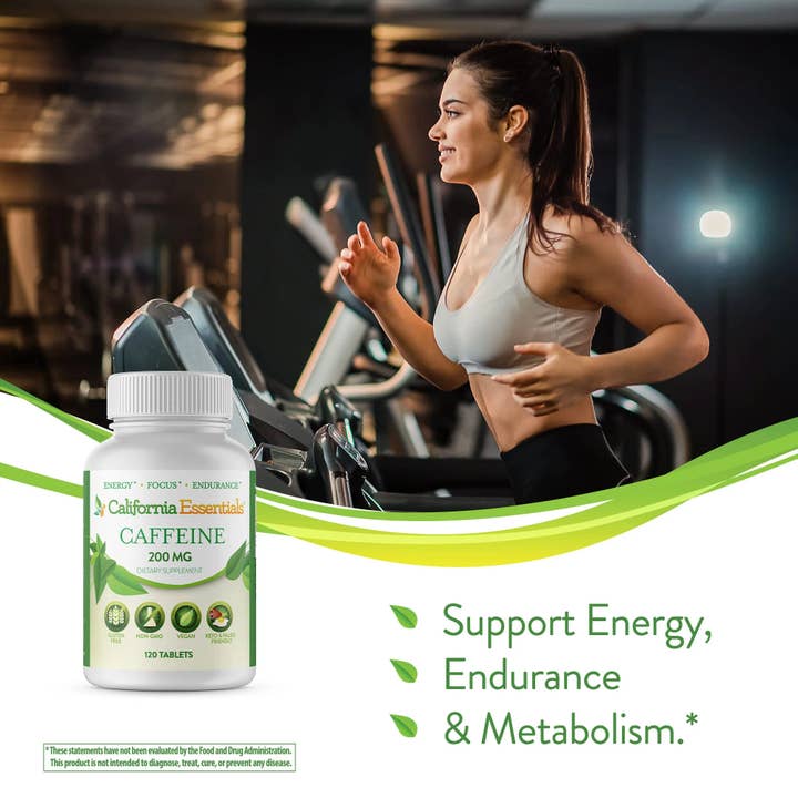 California Essentials - Wholesale Oral supplement/vitamin - Caffeine Pills – Energy Focus and Endurance Booster, Maximum2