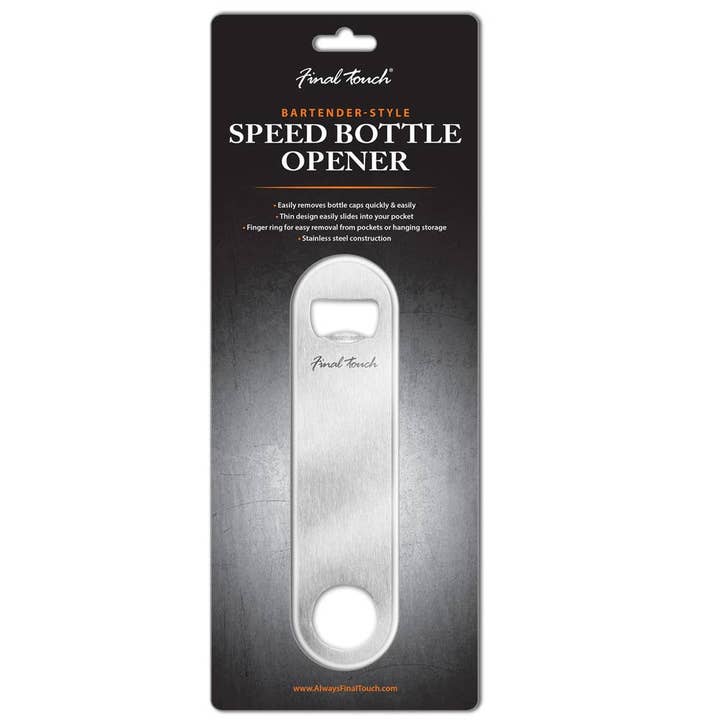 Final Touch Bartender Style Speed Bottle Opener for wholesale by Original Products UK/EU