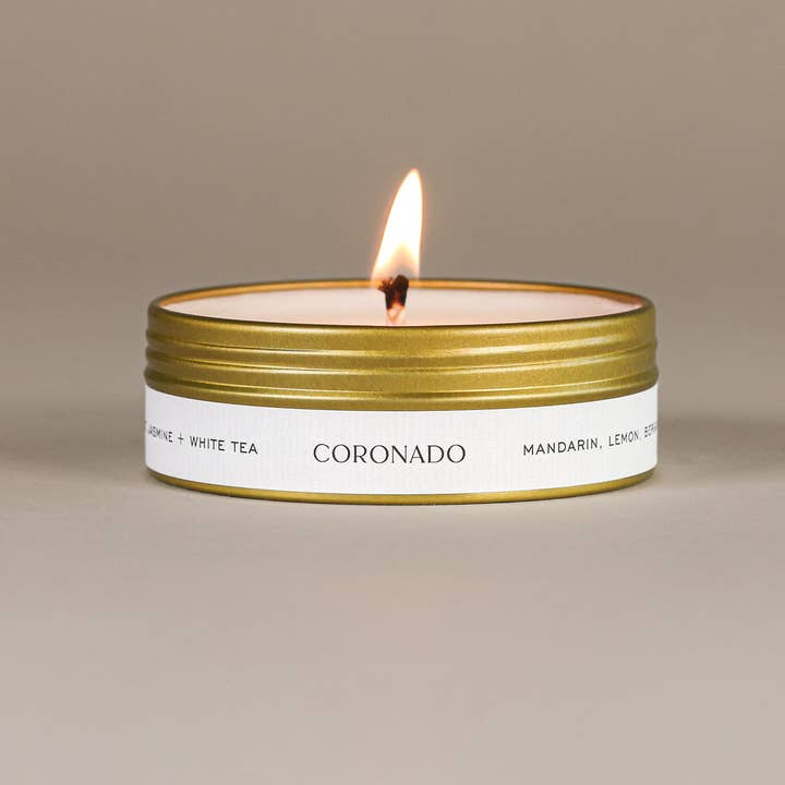 Corridor Candle Co. - Wholesale Travel Candles - Coronado Travel Candle2