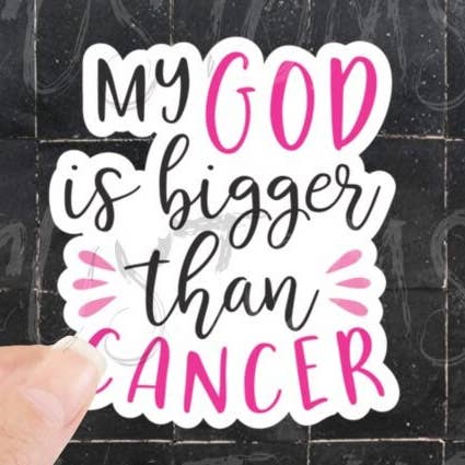 My God Is Bigger Than Cancer, Cancer for wholesale by BLT Customs