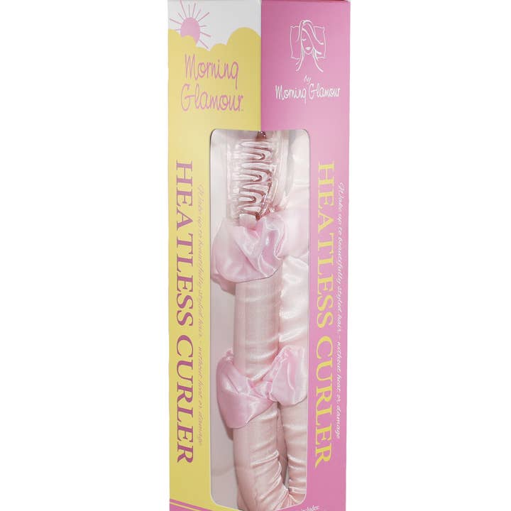 Morning Glamour - Wholesale Hair Curlers - Heatless Satin Curler Set-effortless curls, no heat damage