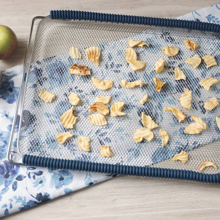 Fox Run Brands - Wholesale Kitchen Tool/Gadget - Fox Run Silicone Oven Guards,Set of 2 Navy Oven Rack Shields2