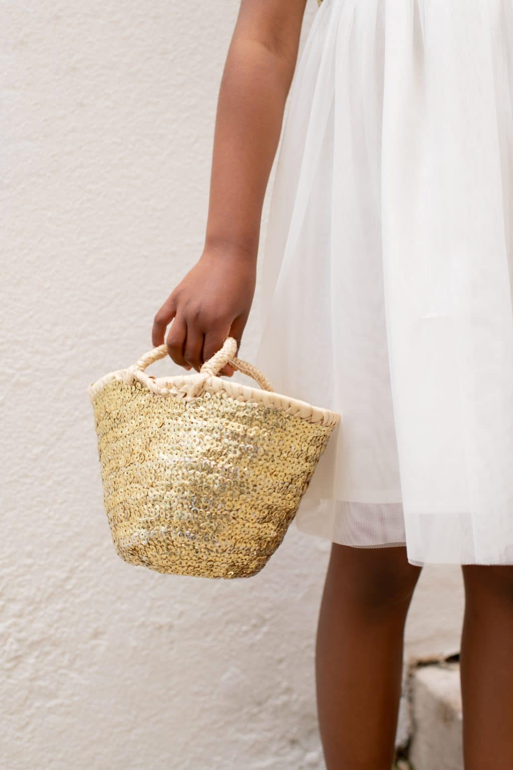 High crafty – wholesale Basket – Kids & baby – Small Glitter Basket for Children – Handmade Wicker 8